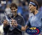 Рафаэль Надаль 2013 США Open чемпион